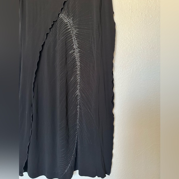 Kenzo Fish Bone Dress - Picture 2 of 4